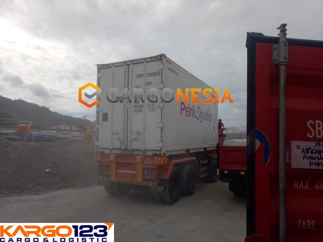 Jasa pengiriman container 20 feet | Ongkos Kirim Container 20 Feet